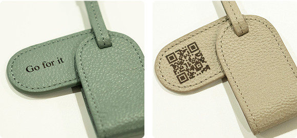 メッセージ・QR刻印