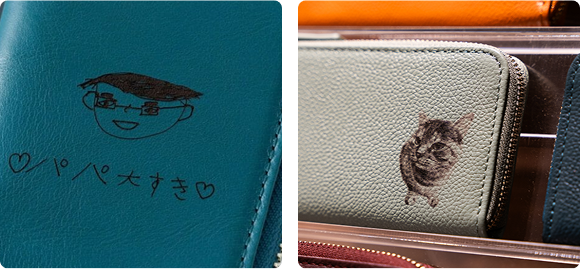 イラスト・写真刻印